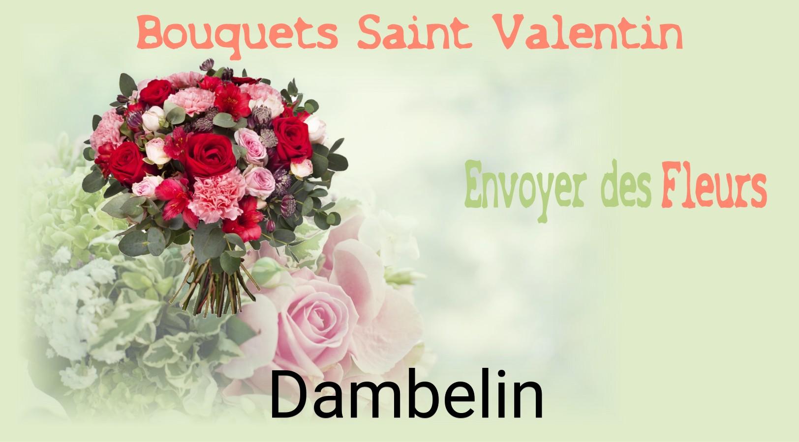 Roses de Saint-Valentin livrées à Dambelin